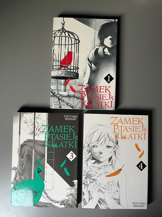 mangi zamek ptasiej klatki tomy 1, 3, 4