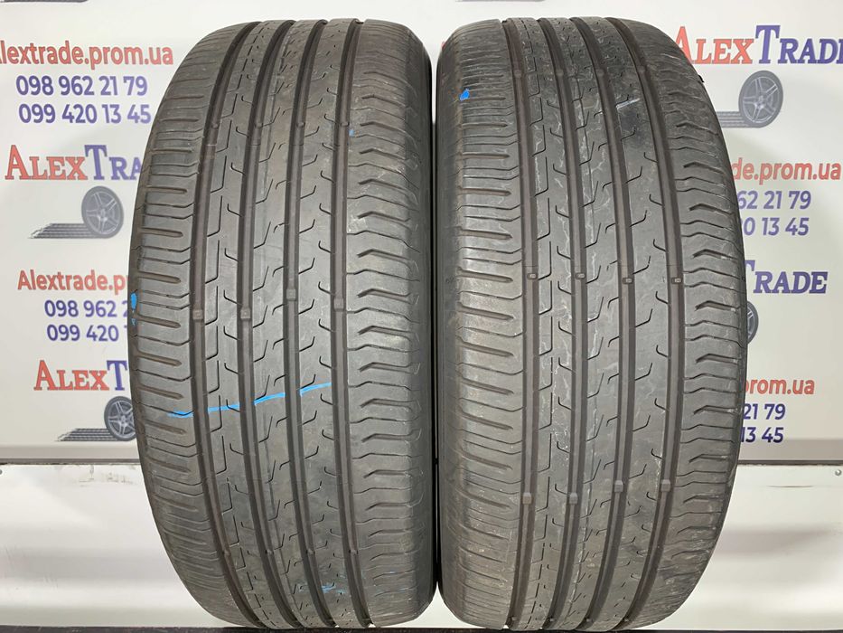 2 шт. 235/50 R19 Continental EcoContact 6 літні шини вживані, 2022 рік