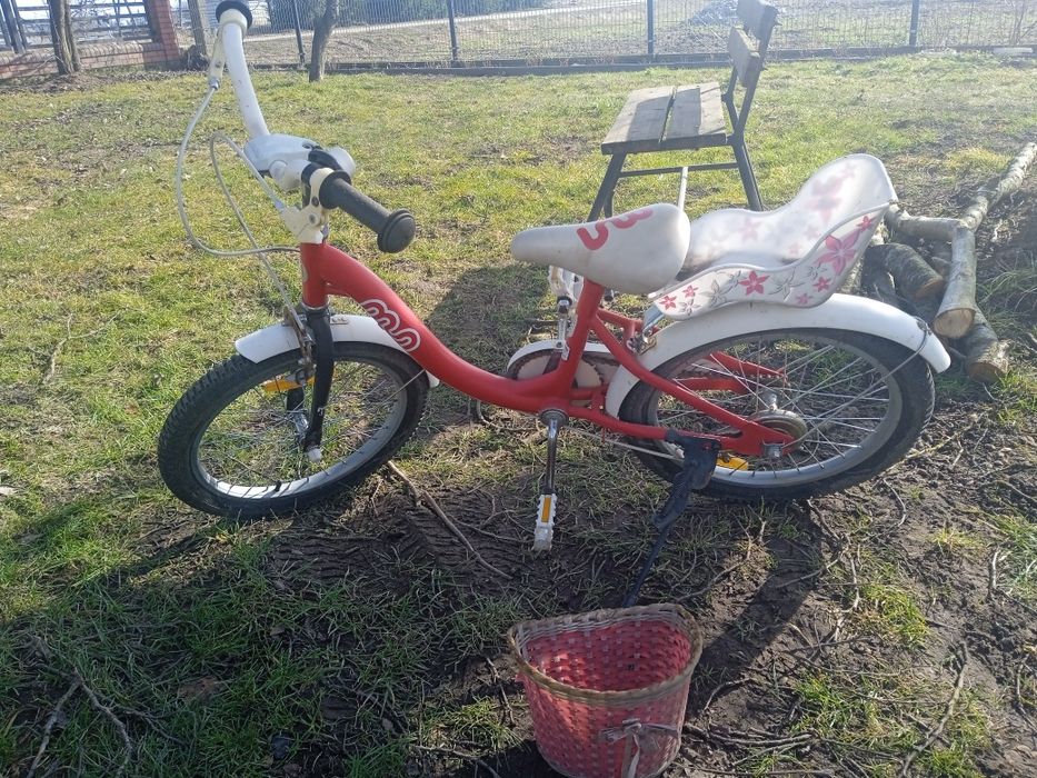 Rowerek dla dziewczynki koła 18