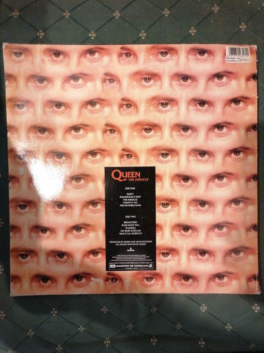 Disco Vinil dos Queen the Miracle