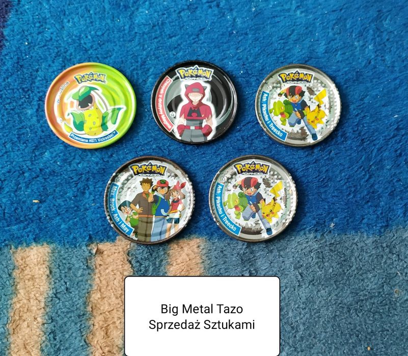 Pokemon Big Metal Tazo