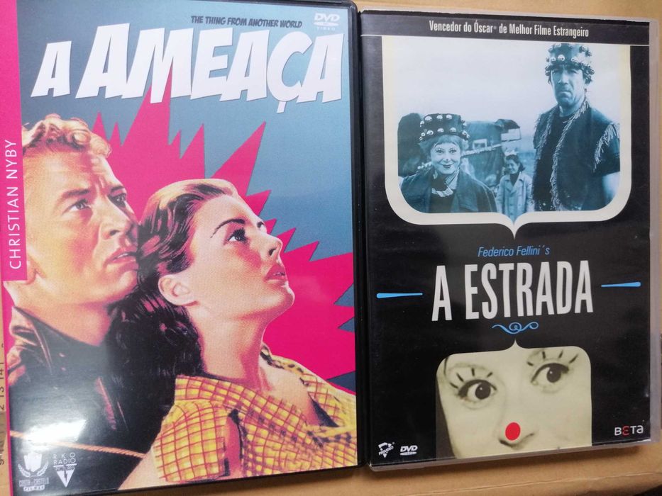 A Ameaça (TheThing from Another World ) A estrada Fellini (vendido)
