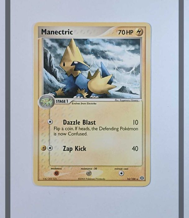 Manectric 16/106 EM Pokemon ENG-NM