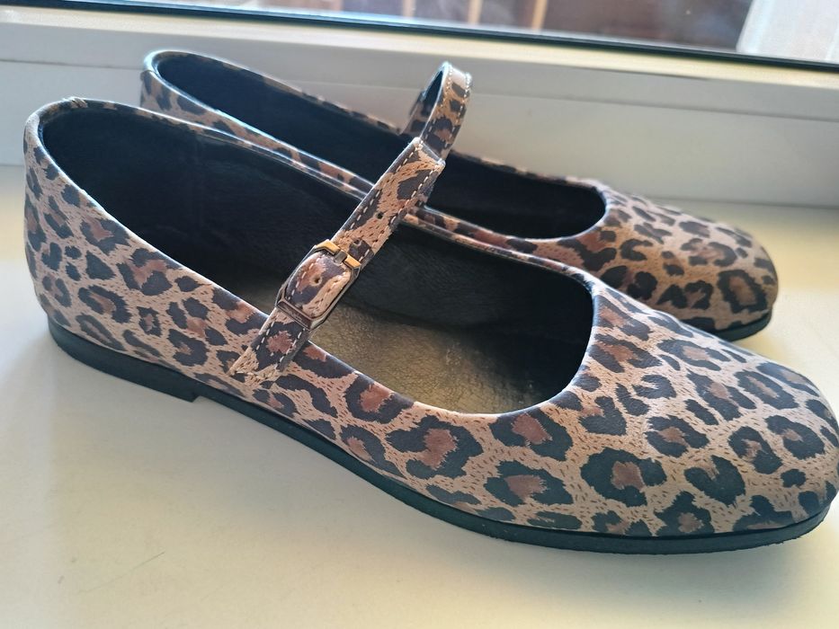 Балетки Merry Jan лео 37 р.