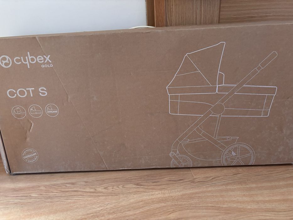 Alcofa Cybex Cot S cinzenta