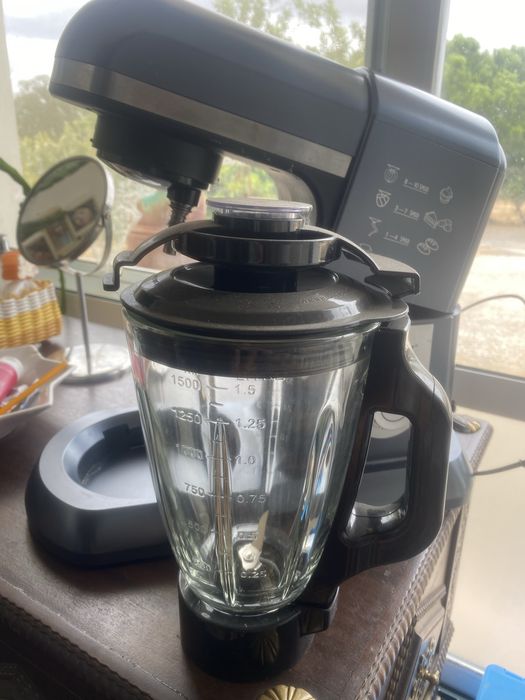 Robot de Cozinha SilverCrest SKMP 1300 – Completo e com copo  liquidificador