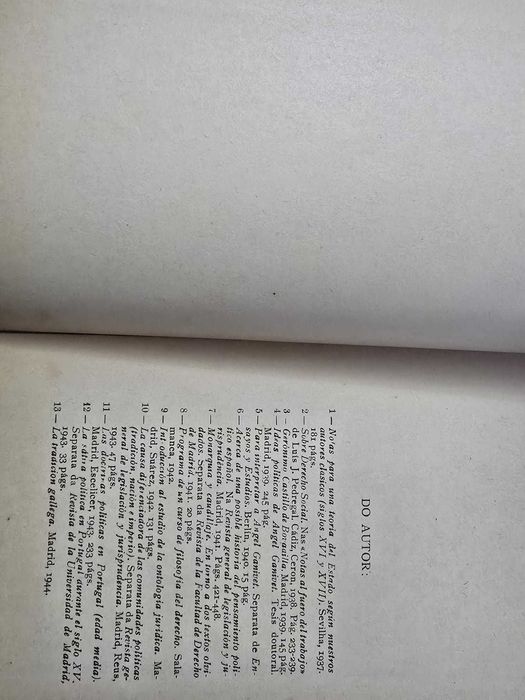 As Ideias Políticas de Gil Vicente – F. E. de Tejada Spínola