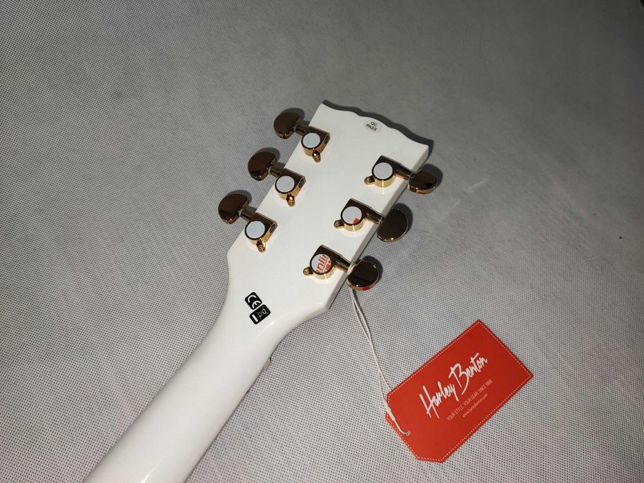 Harley Benton SC-500 WH gitara elektryczna LES PAUL - USTAWIONA