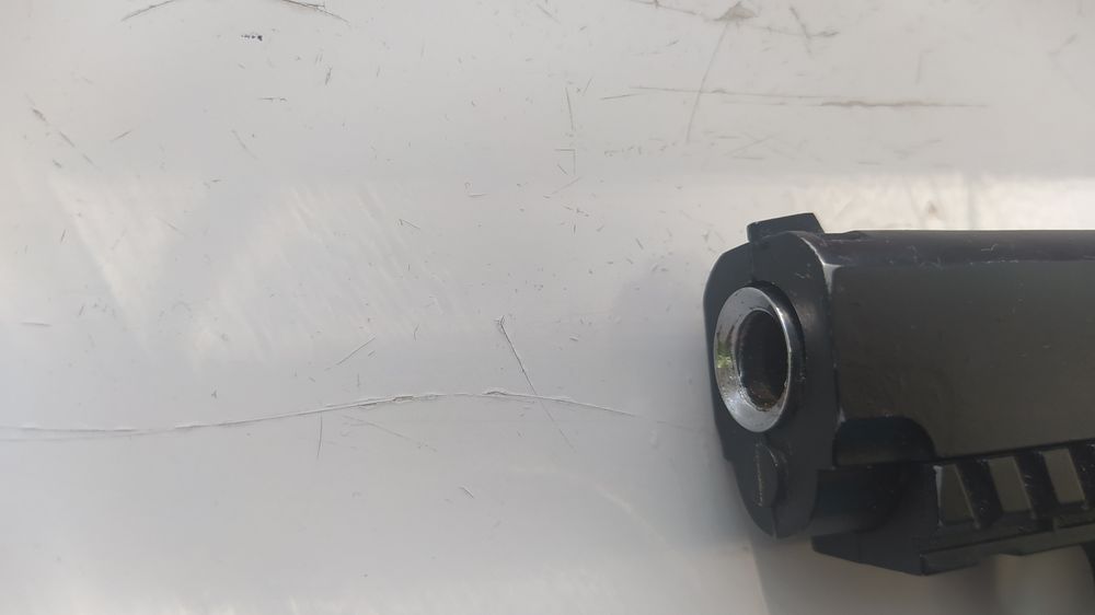 Игрушка пистолет металлический корпус