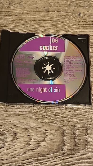 Joe Cocker One night of sin  CD