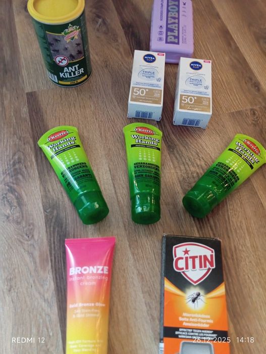 Zestaw kosmetyków i chemii. Nowe. Do odsprzedaży.