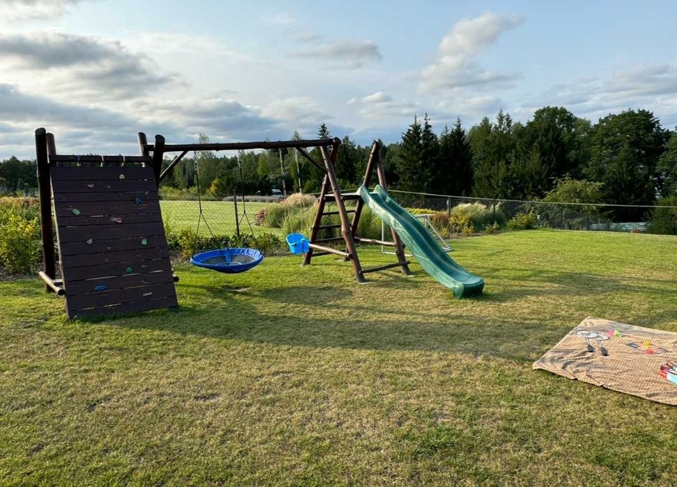 Widokówka Leleszki - Mazury | Duży dom nad jeziorem | max. 17 osób | sauna, balia, kominek, pomost, łódka | Sylwester, Święta, Wakacje, Ferie, Ślub