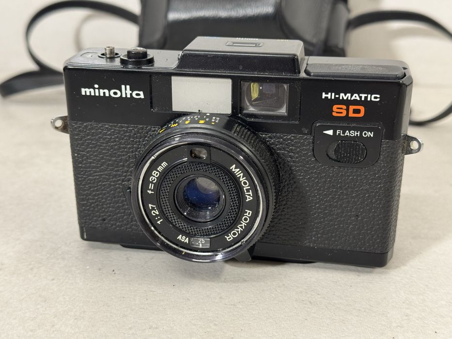 Minolta HI-MATIC S lens 1:2,7 38 mm avec étui à réparer + - Catawiki