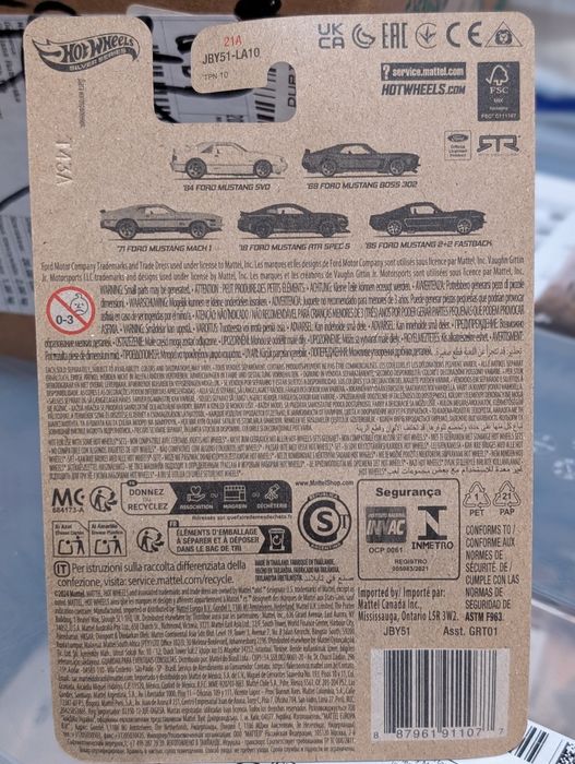 Hot Wheels Silver Series 69 Ford Mustang Boss 3022
