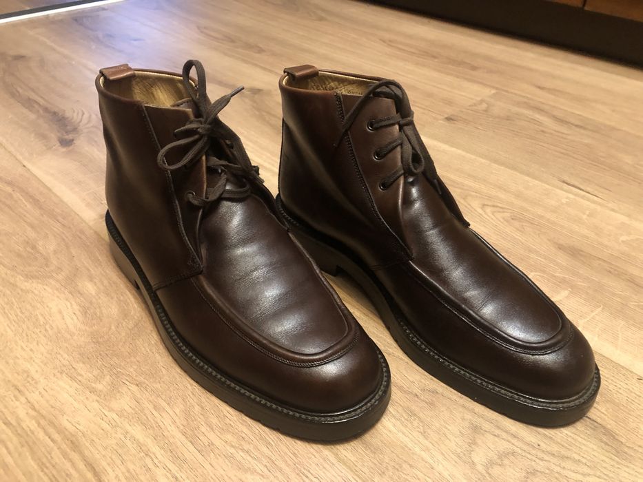 Bally шкіряні чоботи кожаные ботинки Ralph Santoni Tods