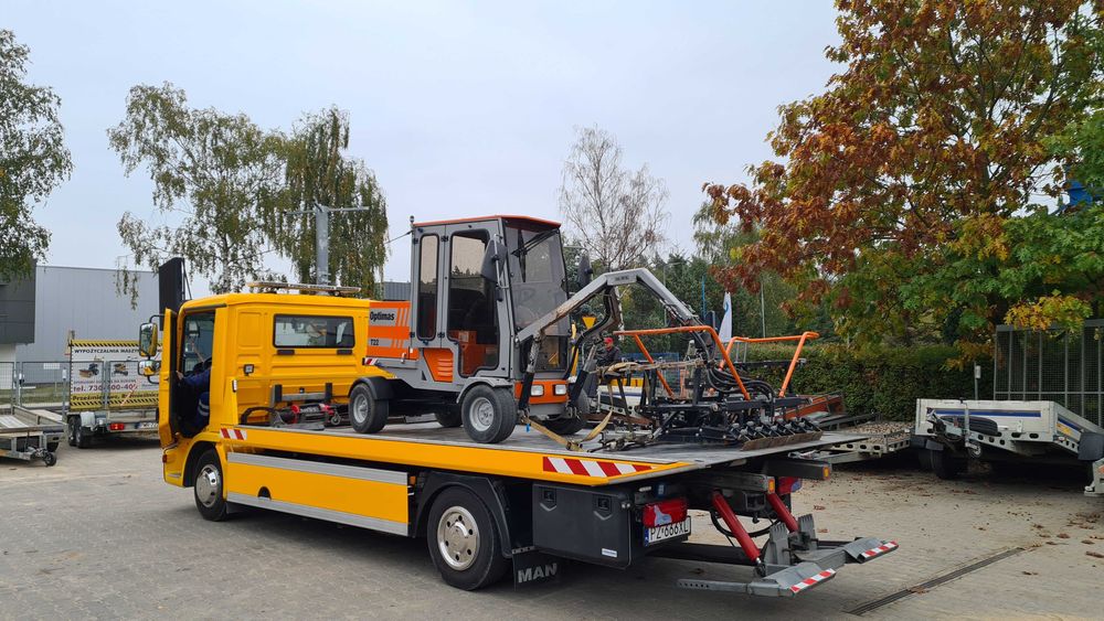 Wynajem Układarka do kostki Optimas ŁATA 8 m. Probst Wypożyczalnia.