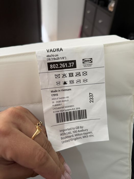 Muda-fraldas VÄDRA IKEA