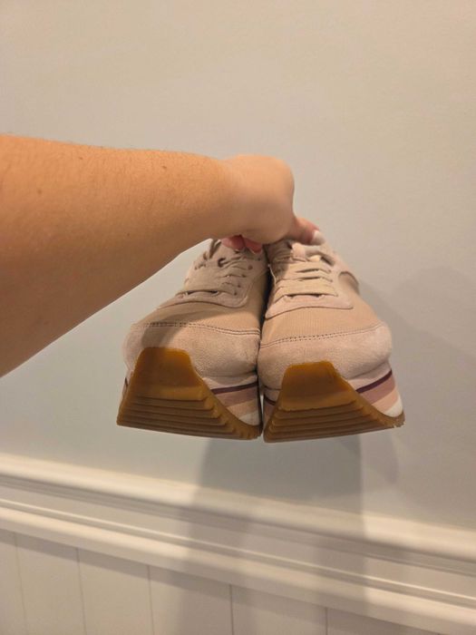 Sneakersy na platformie Zara 38 adidasy buty sportowe