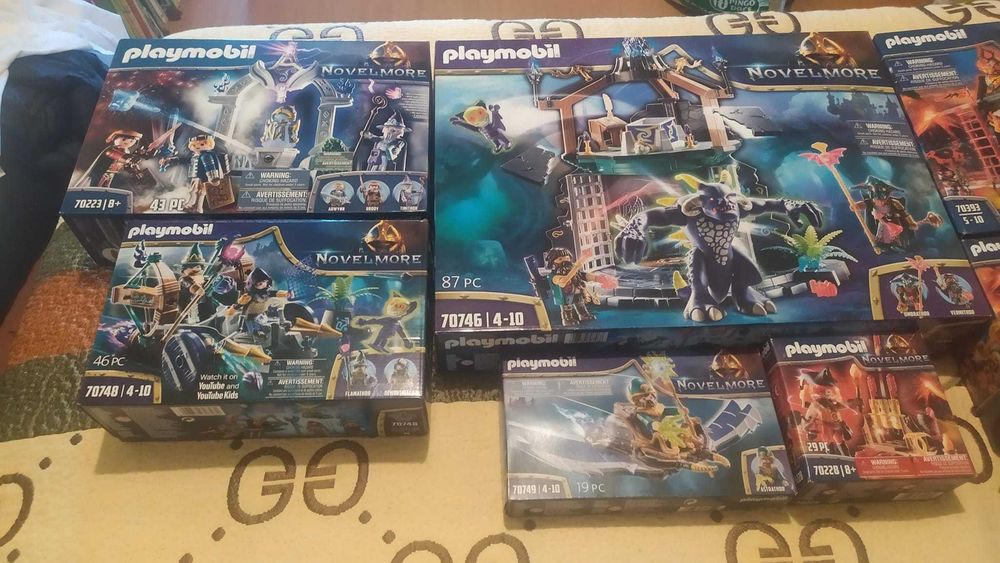 Playmobil  lote 7 sets Novelmore