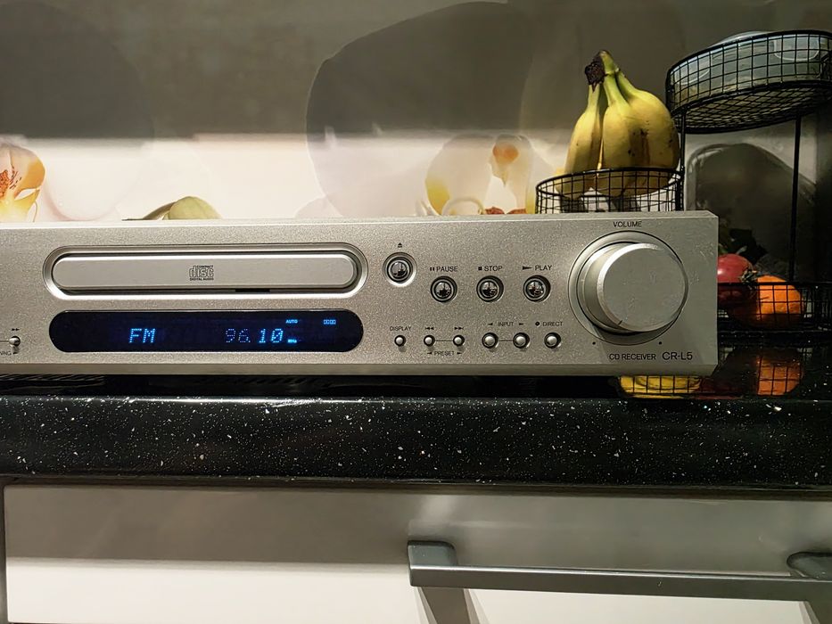 Onkyo CR-L5 – wzmacniacz Tuner CD Slim | High-End Design | Sprawny | RDS