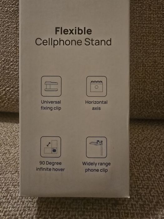 Suporte para telemóvel flexivel