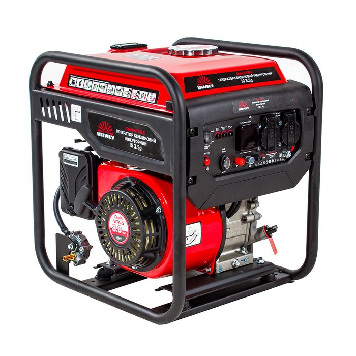 Генератор газ/бензин інверторний Vitals IG 3.5g