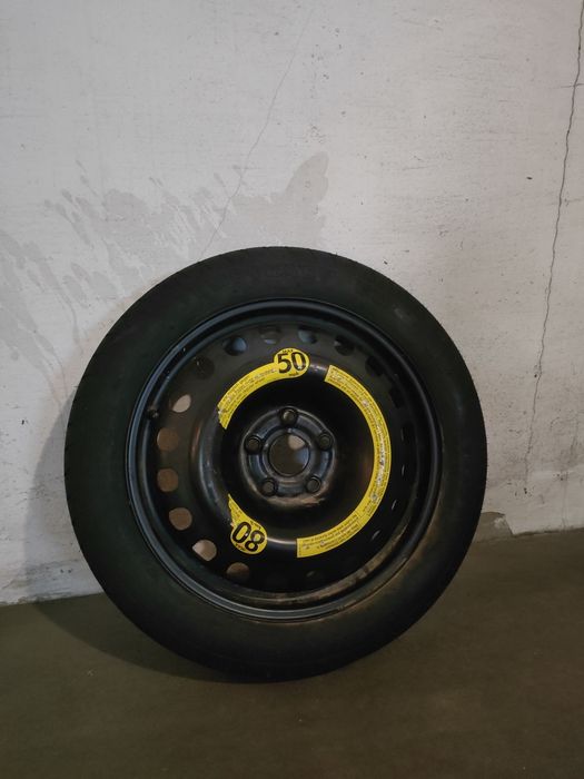 Koło dojazdowe  T125/80R17