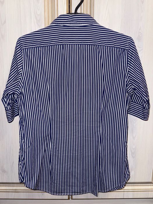 Жіноча сорочка Polo Golf Ralph Lauren синя в полоску S