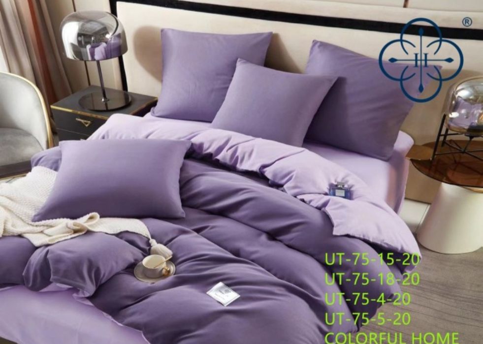 Комплект постілі фланель євро