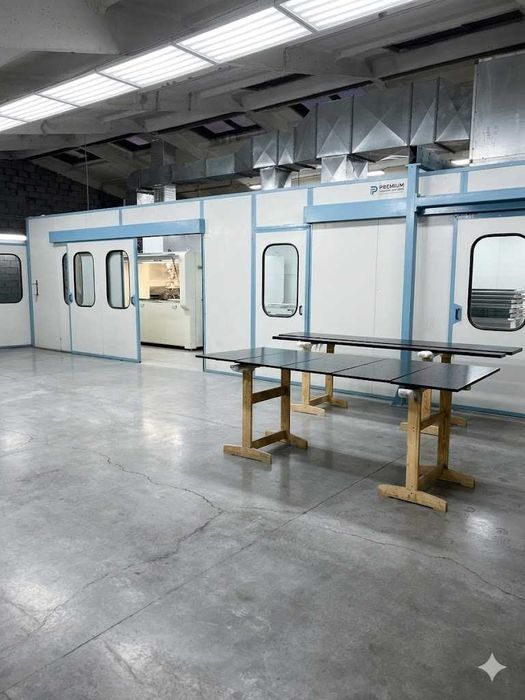 Промислова чиста зона (камера надлишкового тиску)Cefla 12x5м.