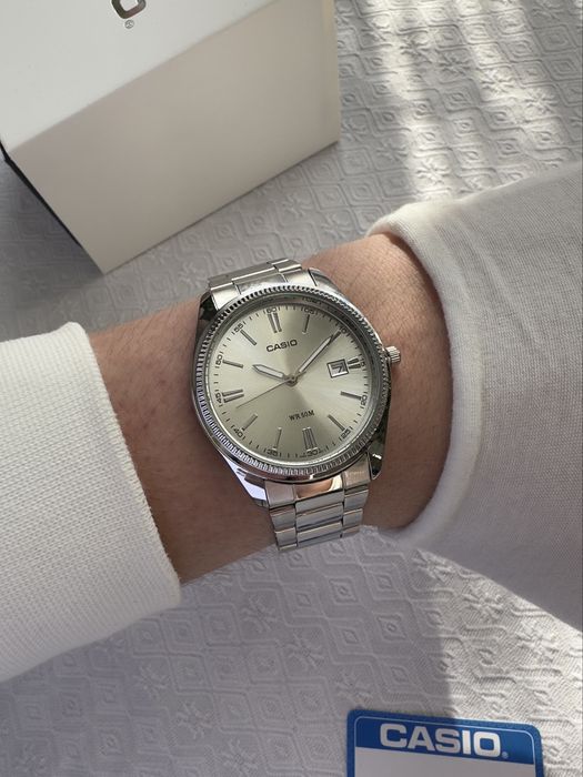 Годинник Casio MTP-1302 steel silver з Упакуванням