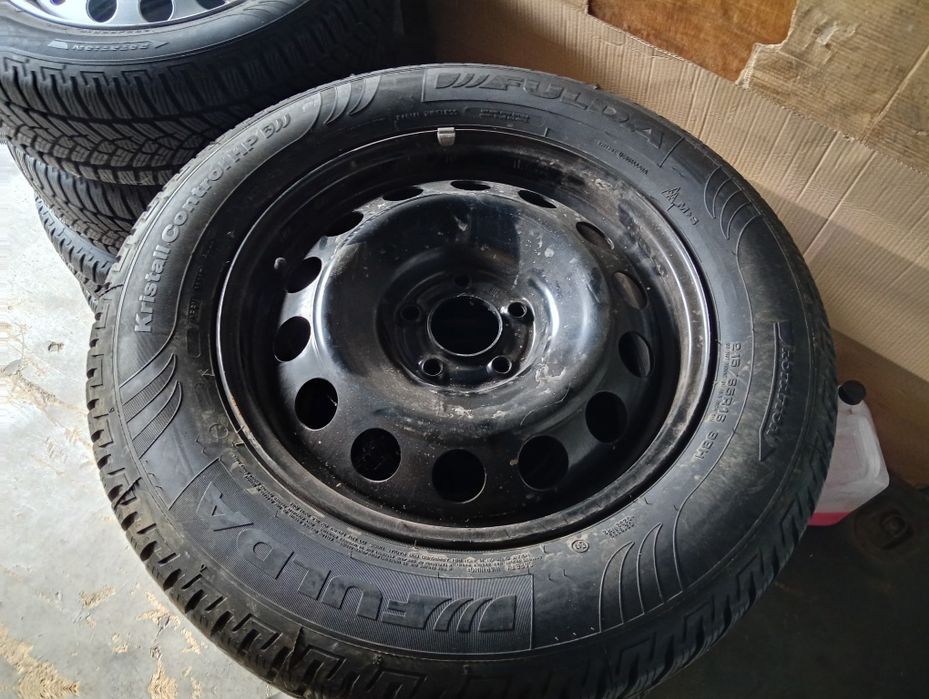 Koła citroen peugeot opel 5x108 6.5jx16 ET47 opony 215/65r16 Fulda
