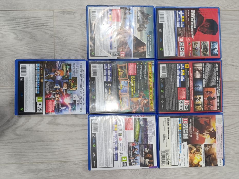Pack 7 Jogos PS4