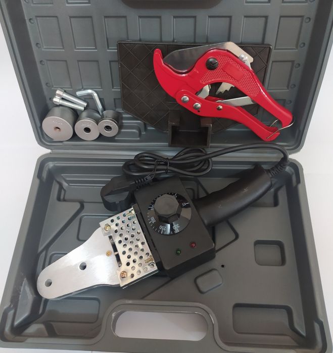 Паяльник для пайки PP-R и пластиковых труб АКЦИЯ Ножницы в подарок.