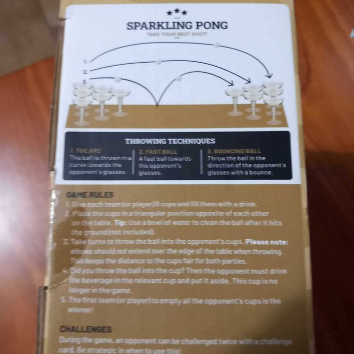 Sparkling Pong Kit NOVO