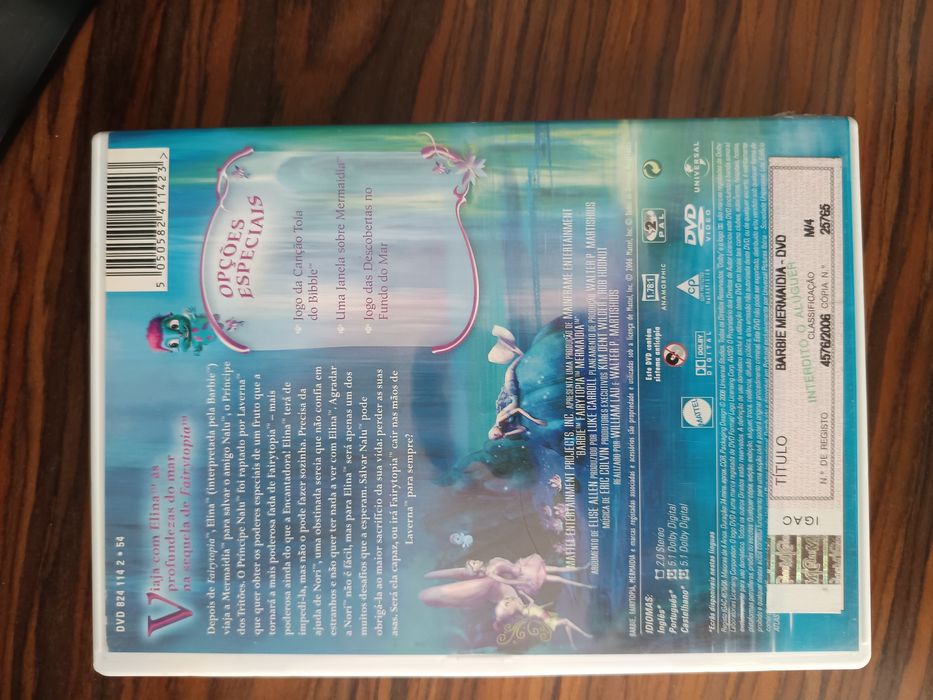 DVD Barbie mermaidia