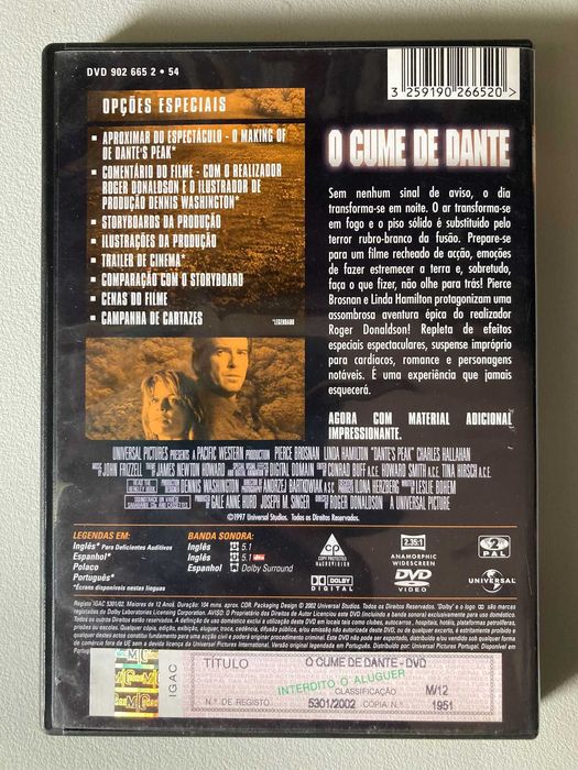 [DVD] O Cume de Dante (Dante's Peak)