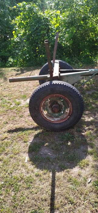 Wóz metalowy do ciągnika
