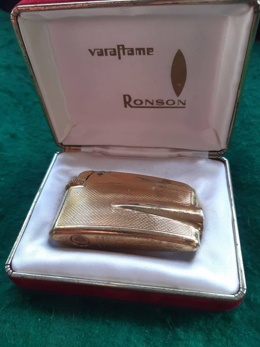 Ronson Varaflame no estojo original anos 60