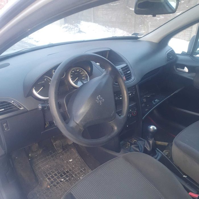 Peugeot 207 części srebrny