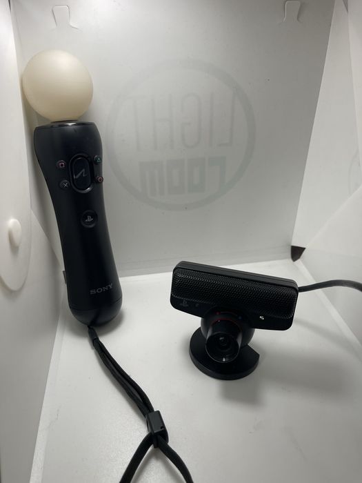 Oryginalny Kontroler PS Move + kamerka PlayStation 3 różdżka PS3  PSmove pad kontroler ruchu