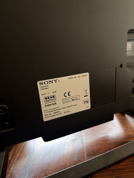 Sony Bravia 32 cale