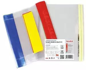 Zestaw 8 okładek dla klas 4-6. Biurfol. Nowy Produkt