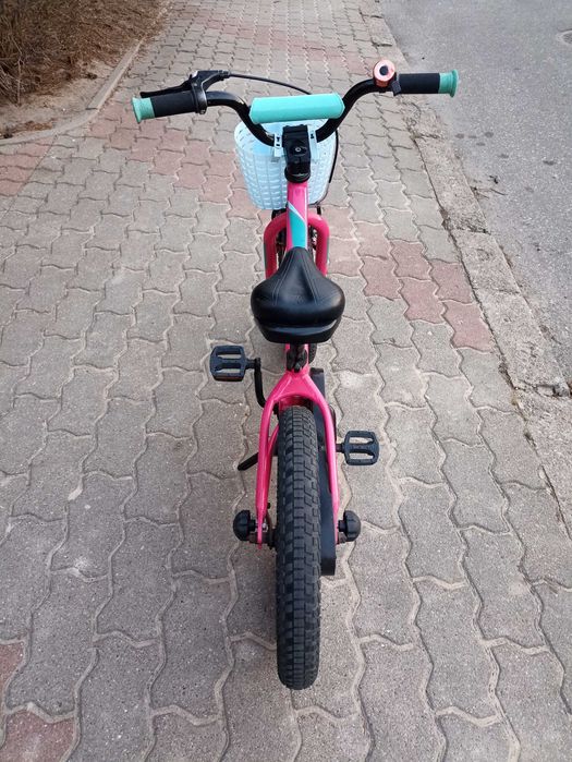 Rower dziecięcy Specialized Riprock Coaster 16 różowy + akcesoria