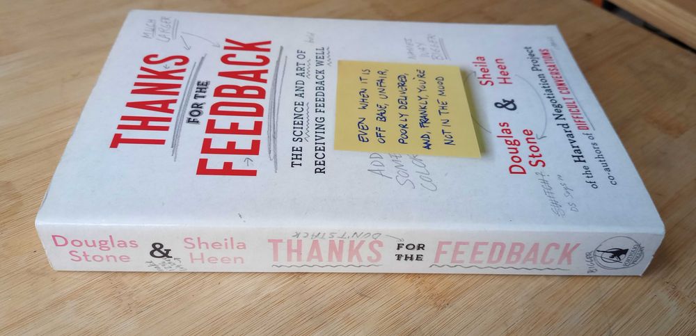 Thanks for the Feedback de Douglas Stone & Sheila Heen