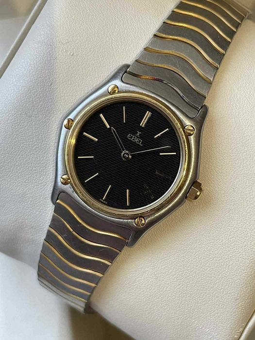 Ebel Classic Wave em Aço e Ouro Ref. 181908