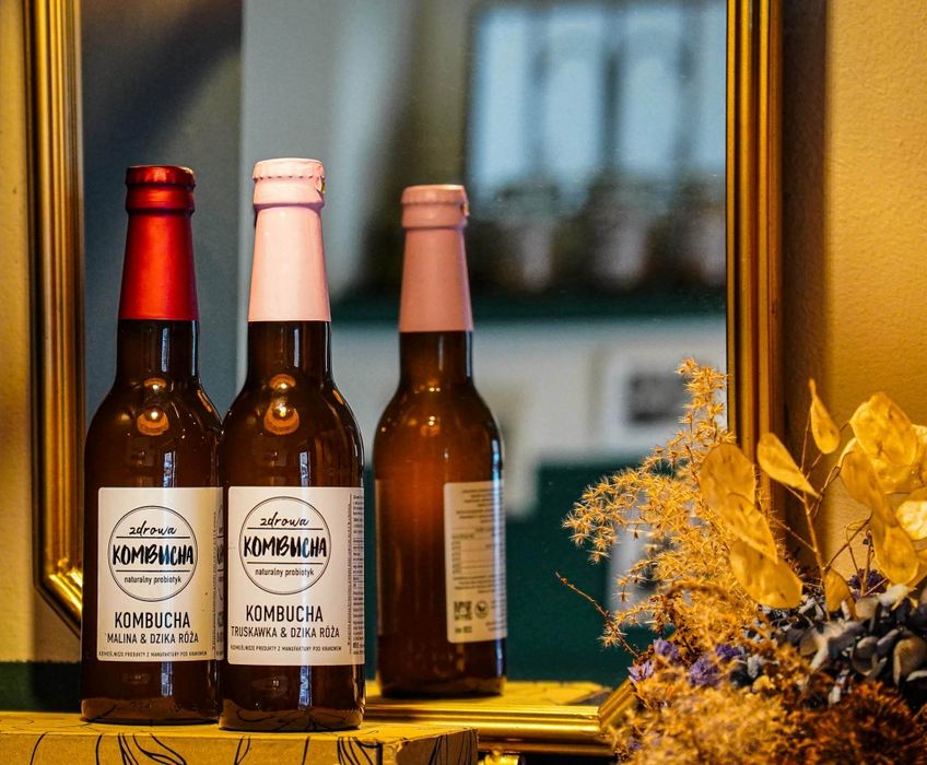 Kombucha niepasteryzowana 330 ml