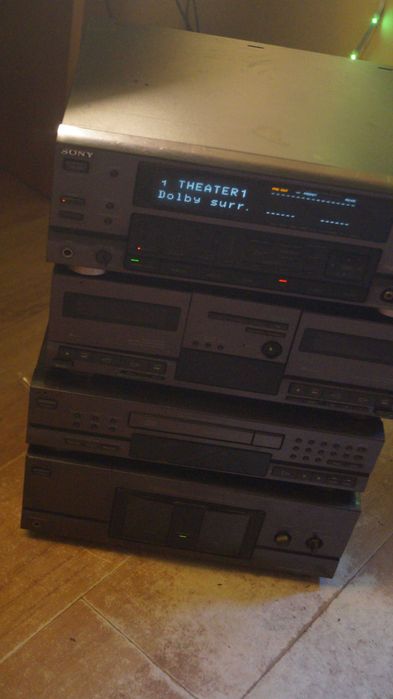 Wieża Sony ST-D709 Retro Deck CDP Kolekcjonerska wygląda że Sprawna