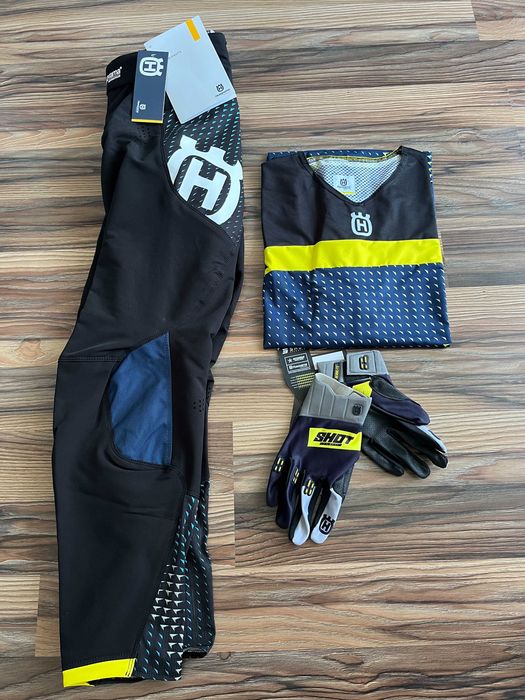Strój Husqvarna Factory MX (Limited Blue)(cross,quad,enduro,mtb,dh)