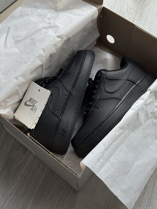 NEW ORIGINAL Nike air Force 1 Low black  (no box) 36-45р